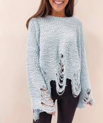 Meagan Distressed Sweater