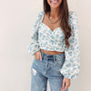 Alana Floral Top