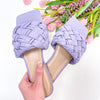 Lavender Woven Sandal