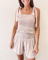 Adair Smocked Top (Multiple Colors)