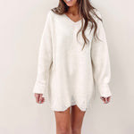 Amanda Sweater Tunic - Cream