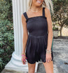 Adair Romper - Black