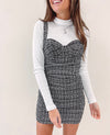 Tweed Mini Dress