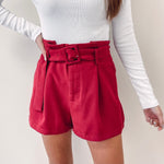 Bennett Red Shorts