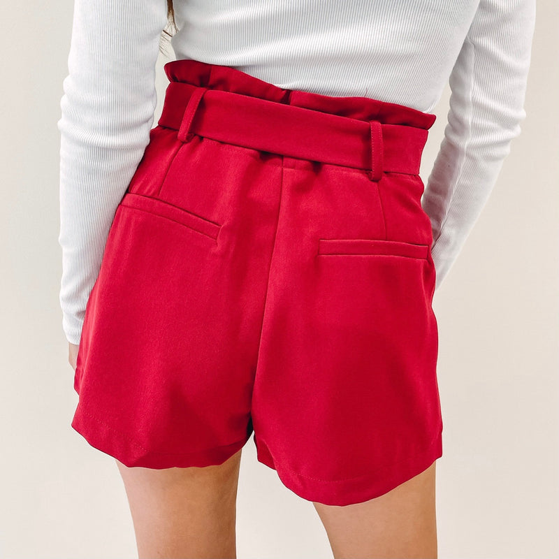 Bennett Red Shorts