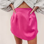 Hot Pink Mini Skirt