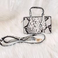 Mini Snakeprint Bag/Crossbody