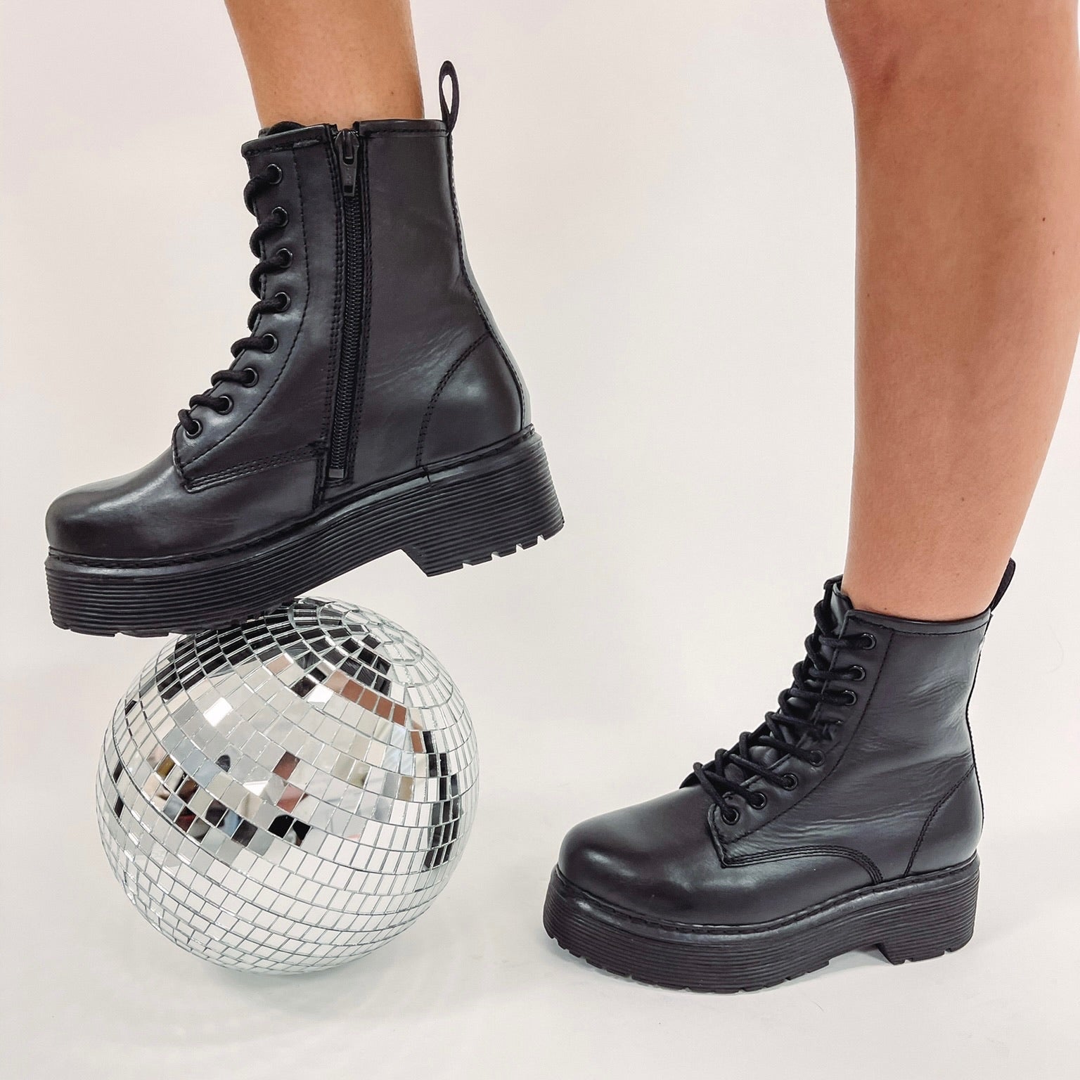 Blaze Combat Boots Black - Main Image