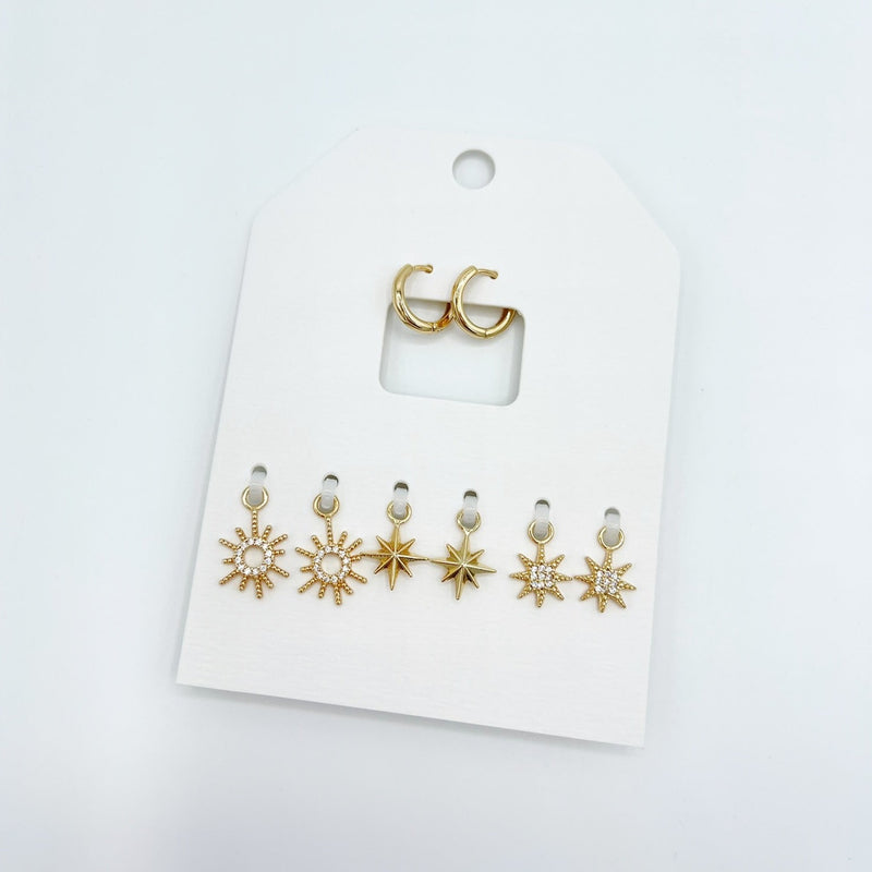 Huggie Earring Set