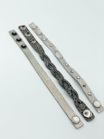 Thin Leather Bracelet Sets