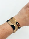 Thin Leather Bracelet Sets