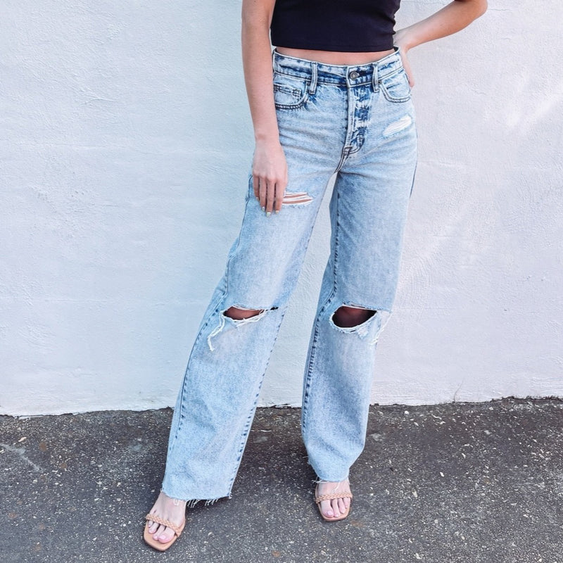 Dad Jeans - Medium Wash