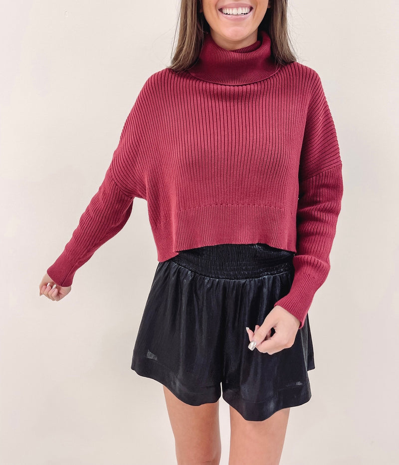 Sydney Sweater - Burgundy