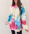 Oversized Tie-Dye Hoodie