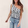 Eva Snakeprint Top