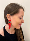 Red Hot Pepper Earrings