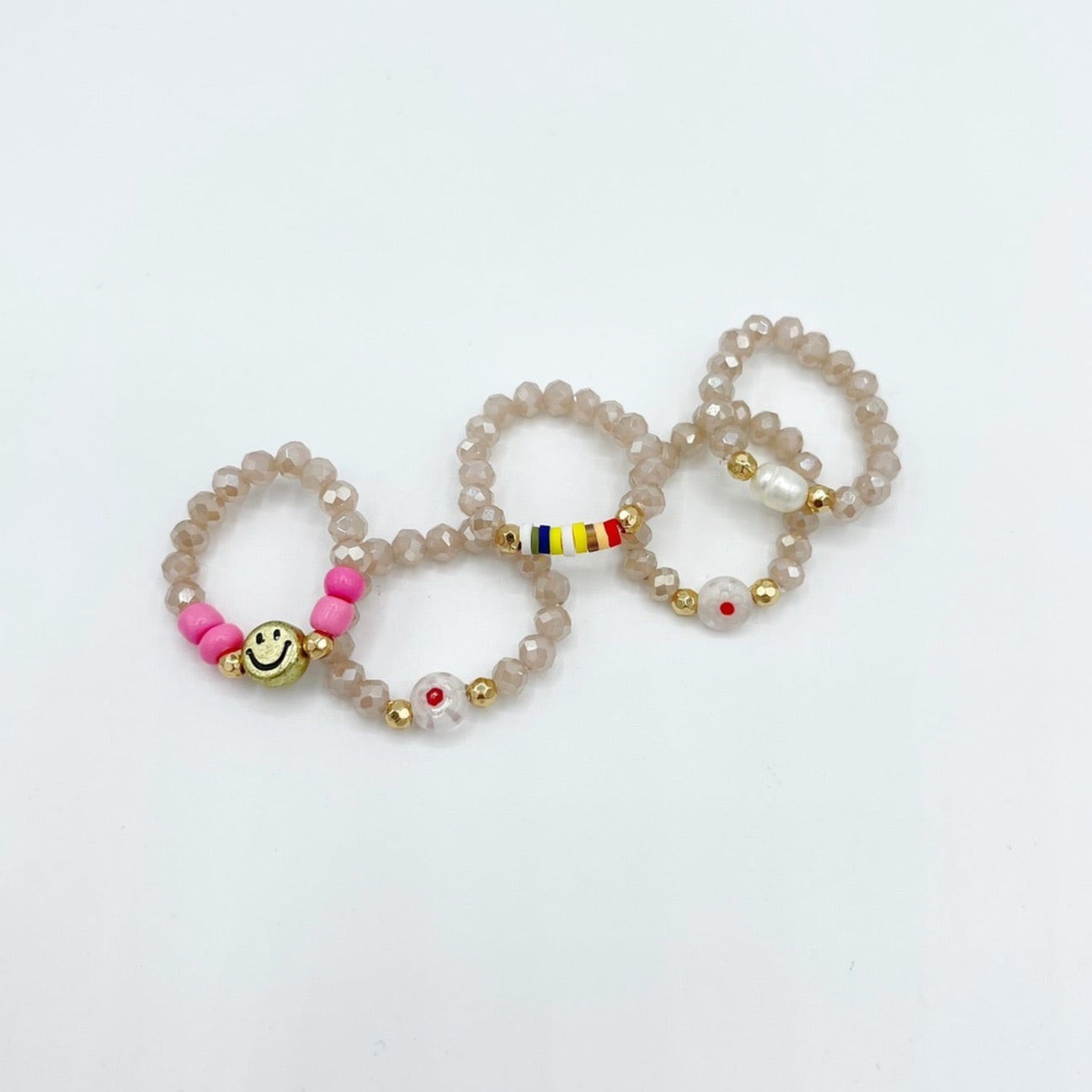 Happy Days Ring Set