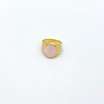 Pink Statement Ring