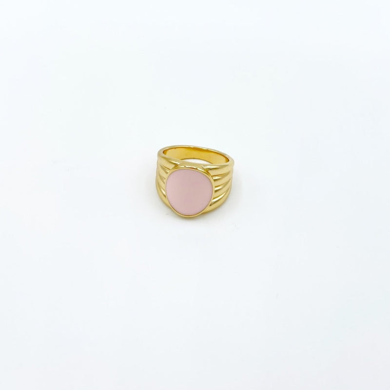 Pink Statement Ring