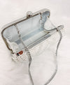 Bridal Beaded Box Clutch/Crossbody