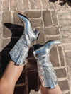 Danilo Boot- Silver Metallic