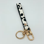 Spotted Wristlet Keychain