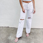 White Dad Jeans