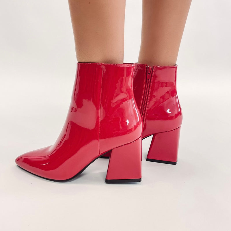 Ruby Red Booties