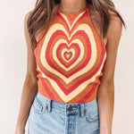 Hearts Crop Top