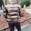 Bronze Puffer Jacket