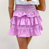 Natasha Ruffle Skirt - Lilac