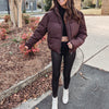 Chocolate Puffer Jacket
