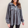 Robbie Pullover - Charcoal