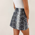 Michelle Snakeskin Skirt