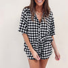 Checkered Top