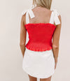 Adair Two-Toned Top