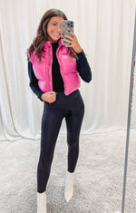 Pink Puffer Vest