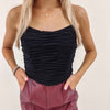 Ruched Corset Top