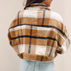 Cropped Mustard Flannel