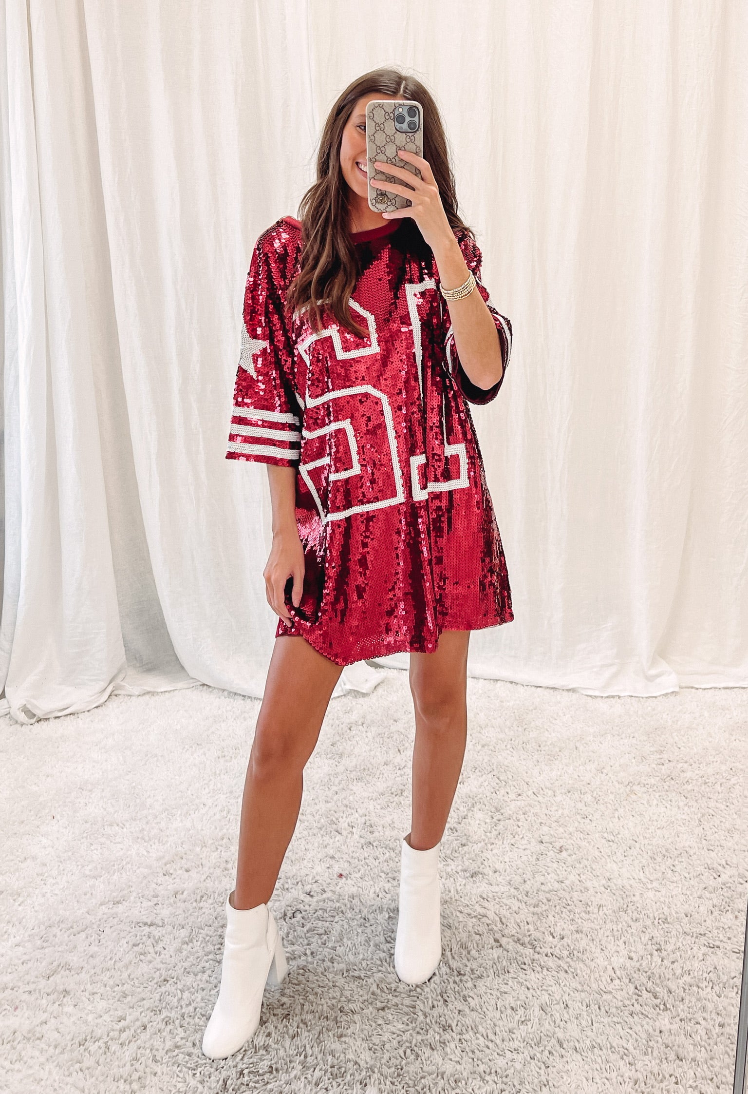 Sparkle Jersey #12 Maroon – Indie Collection