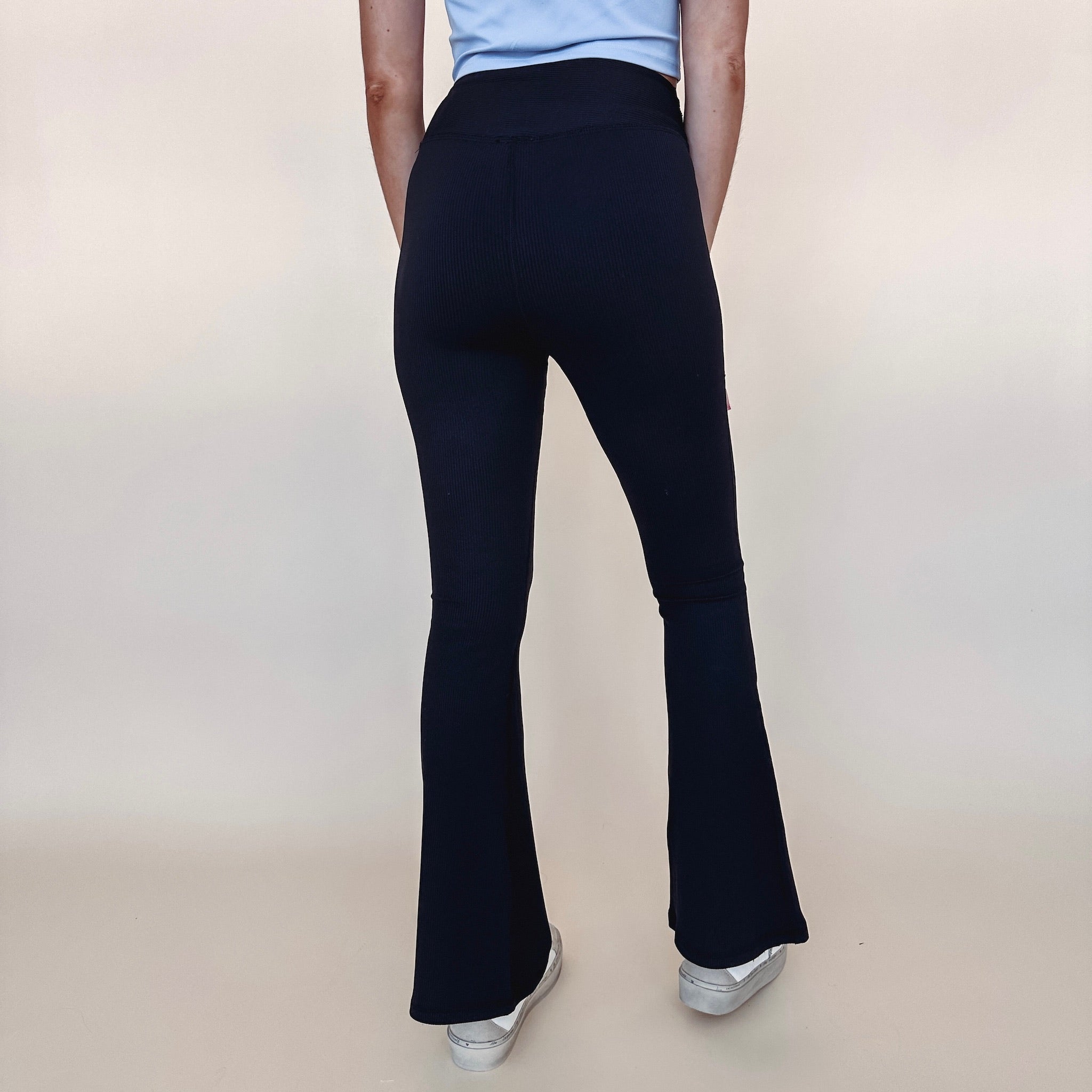 Ribbed Flare Leggings – Indie Collection