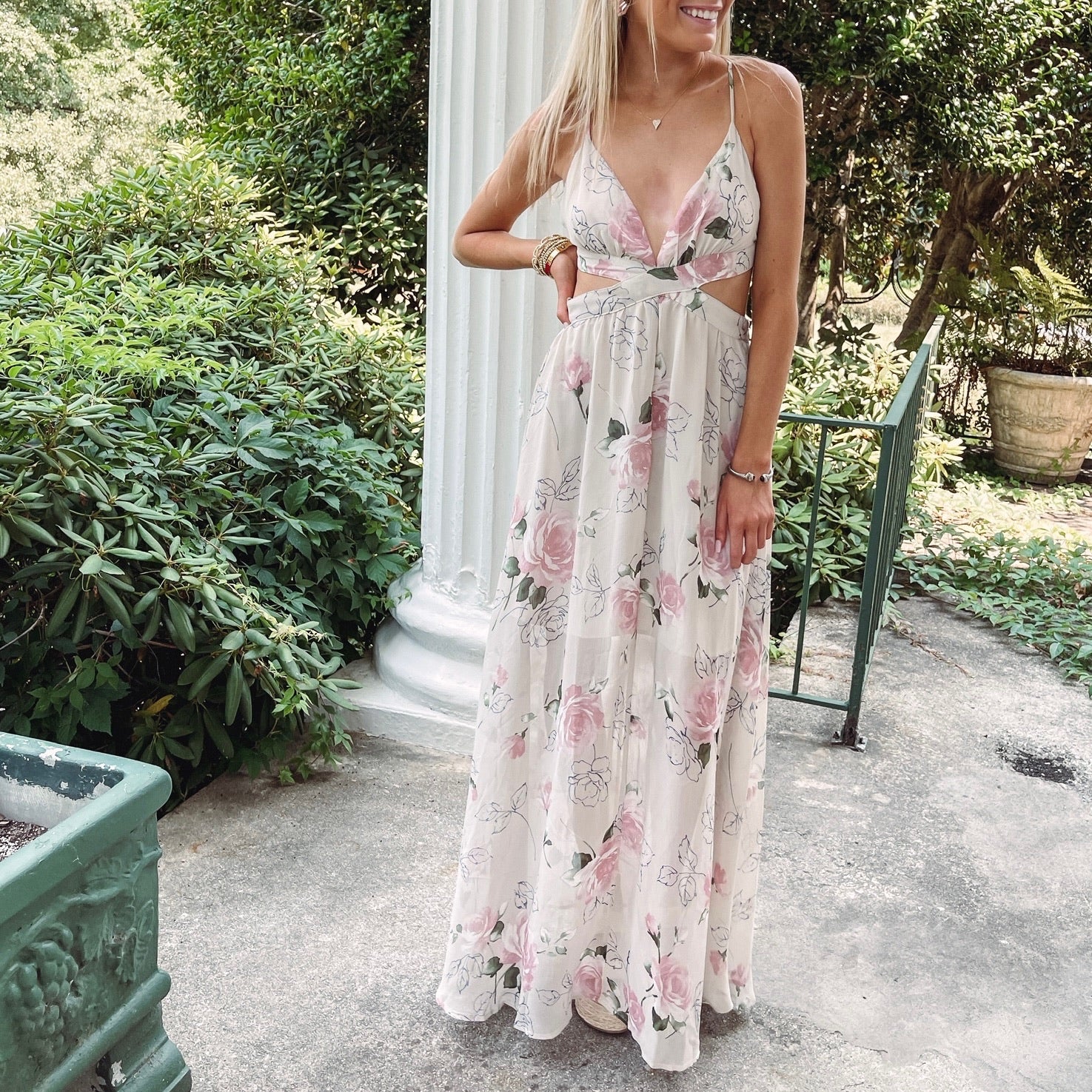 Floral Maxi Dress Indie Collection Floral Maxi Dress Indie Collection