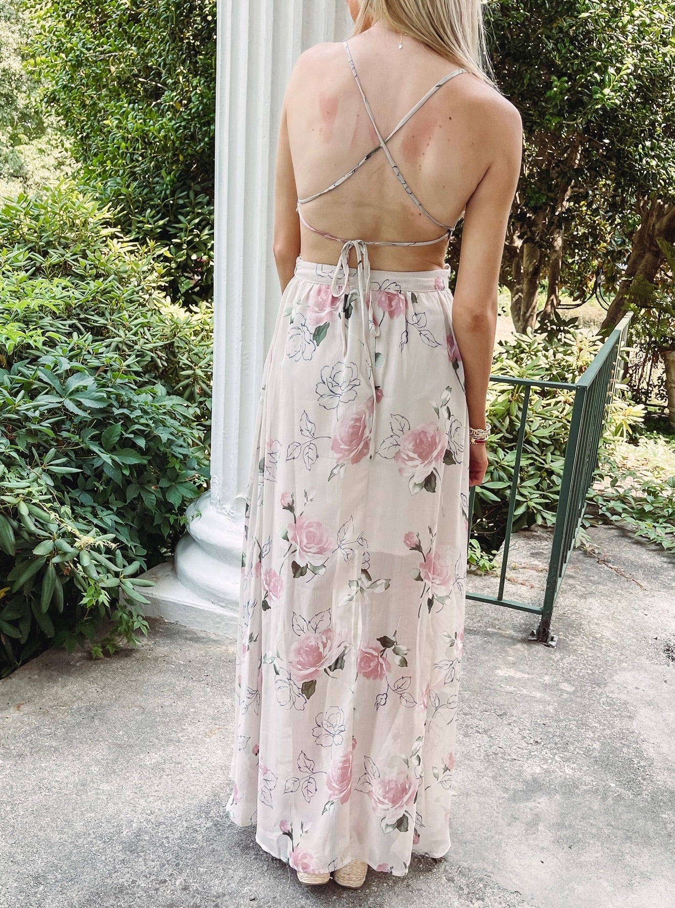 Floral Maxi Dress Indie Collection Floral Maxi Dress Indie Collection