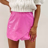 Barbie Faux Leather Skirt