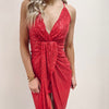 Candace Red Sequin Dress