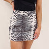 Tiger Mini Skirt