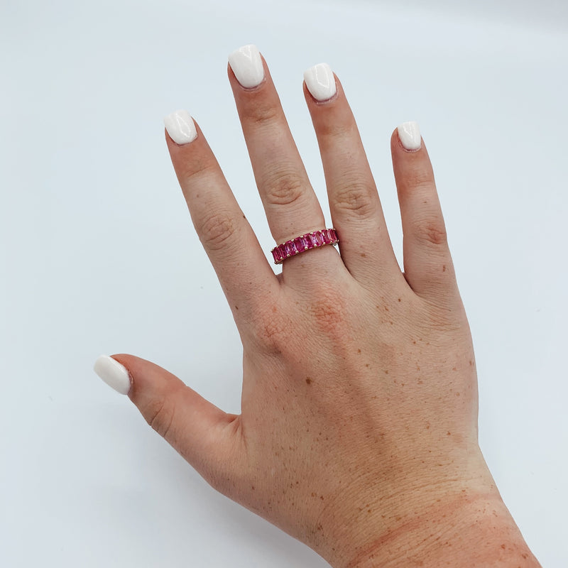 Crystal Pink Ring