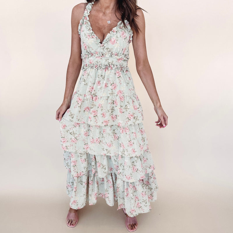 Blaire Tiered Floral Dress