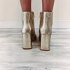 Veronica Gold Boots