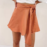 Rust Tie Skirt